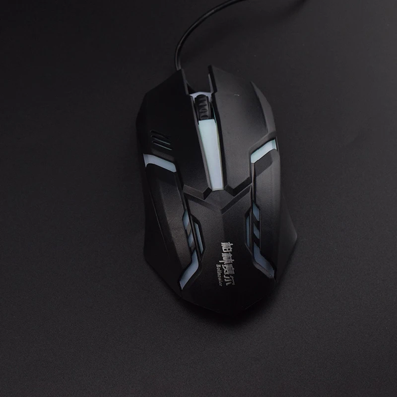 Прямая поставка 5500 dpi светодиодный оптическая игровая мышь USB Проводная