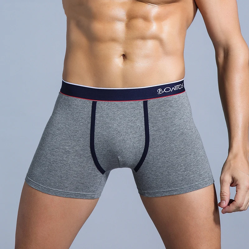 

3pcs Brands Undrewear Men's Panties Mens Boxers Underpants For Man Set Cotton Underwear Boxer Male Shorts Family Boxershorts