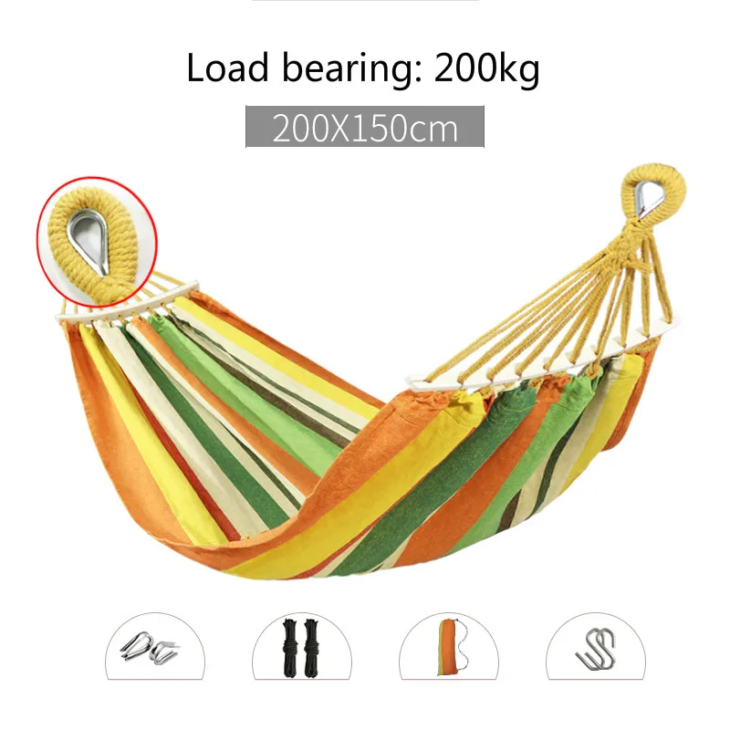 Online Tempat Tidur Gantung Luar Ruangan Portabel Antirollover Kanvas Tempat Tidur Gantung Dewasa Anak-anak Rumah Tempat Tidur Gantung Perjalanan Luar Ruangan Kursi Ayunan Berkemah