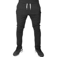 mens casual trousers fitness mens track trousers tight fitting trousers black gym pants