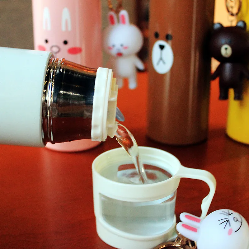 Высококачественный мультяшный прекрасный термос симпатичный кофейный кружка