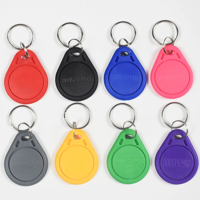 Брелки для ключей RFID 100 кГц 125 шт. бесконтактные с чипом TK4100/EM 4100|rfid key fobs|rfid keyid |