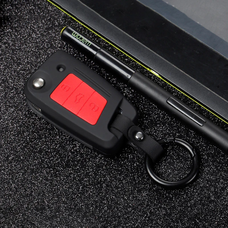 Чехол для автомобильного ключа из АБС пластика силиконовый чехол Skoda Octavia a5 a7 kodiaq