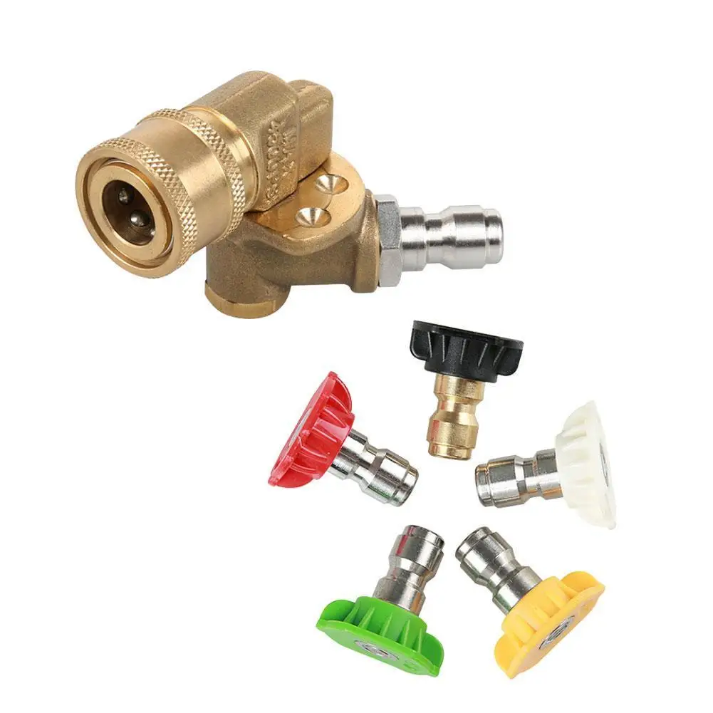 

High-pressure Cleaning Gun Adapter For Quick Connection Of Multi-stage Connection Gasket Nozzle For Karcher K Series