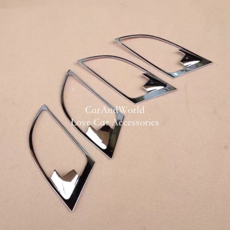 

Для JAC S5 2013-2018 внутренняя дверная ручка чаша рамка Крышка отделка ABS Хромированная наклейка аксессуары для украшения автомобиля