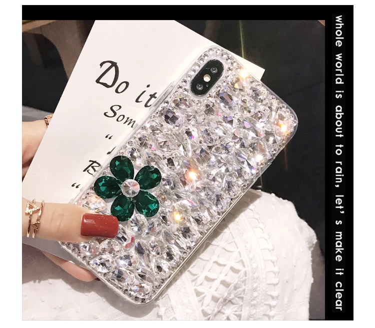XSMYiss Bling милый Кристалл Алмазы горный хрусталь 3D камни чехол для телефона samsung A3 A5