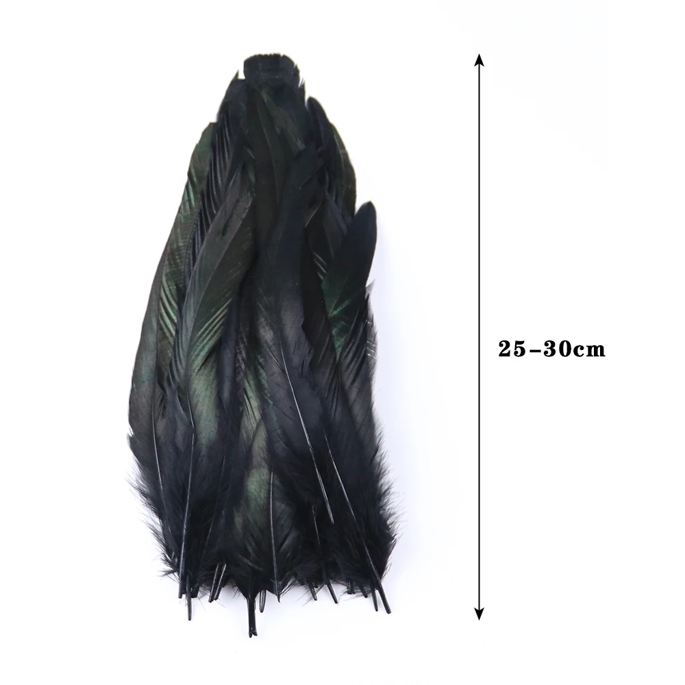 

High Quality Natural Rooster Feathers Tail Wedding Jewelry Making Carnival Dress Accessories Colored Plumes For Crafts Wholesale