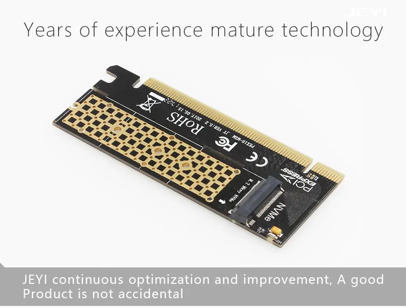 К. JEYI CoolSwift PCIE3.0 nnnnадападападападападападападапк к x16 PCI-E Full speed M.2 2280