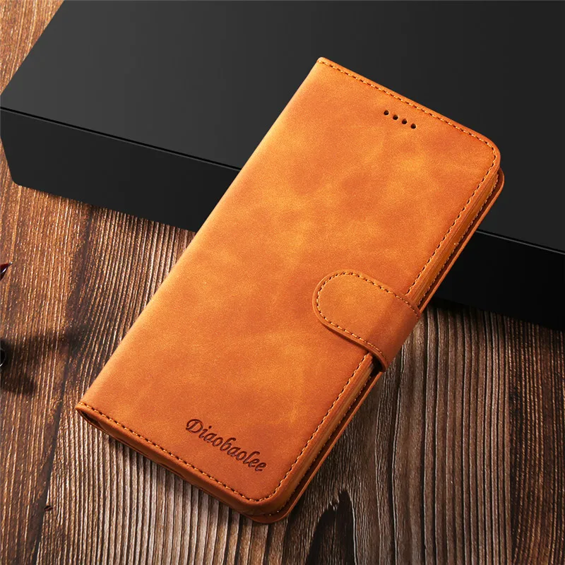 Роскошный чехол-портмоне для iphone 11 pro X XR XS Max кожаный чехол для iphone 6 7 8 6s Plus чехол Coque слоты для карт - Цвет: Yellow Brown