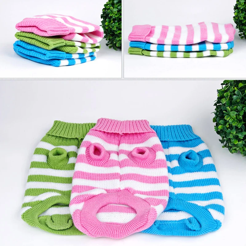 Cat Sweater Dog clothing For Small Dogs Pet Coat Knitting Costume Crochet Cloth Jersey different sizes and patterns available | Дом и сад