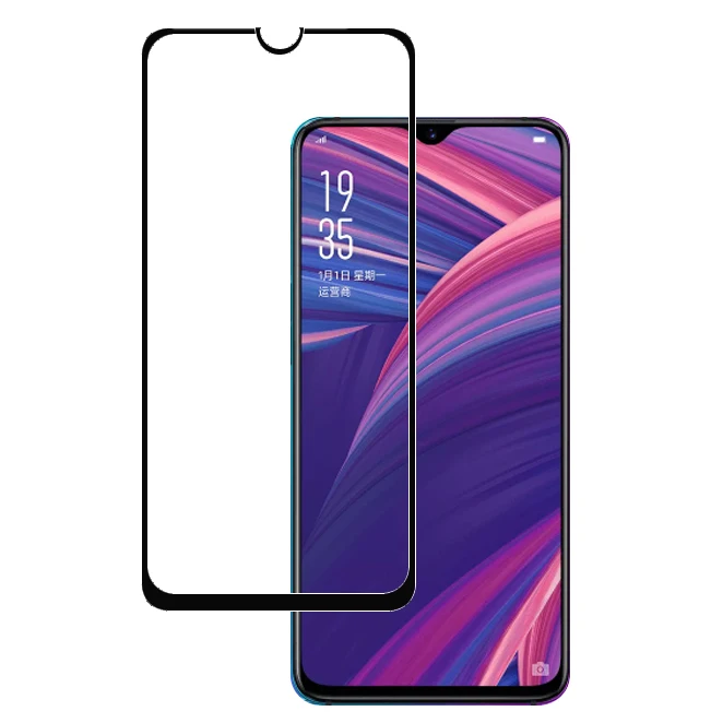 Закаленное стекло для OPPO F9 F7 F5 пленка защиты экрана Find X K1 R15 R17 Pro A3 A5 R11S Передняя