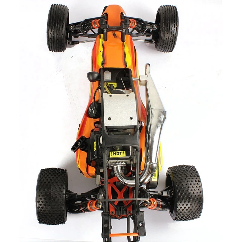 Хромированная сталь Rovan Performance боковое Крепление настроенная выхлопная труба