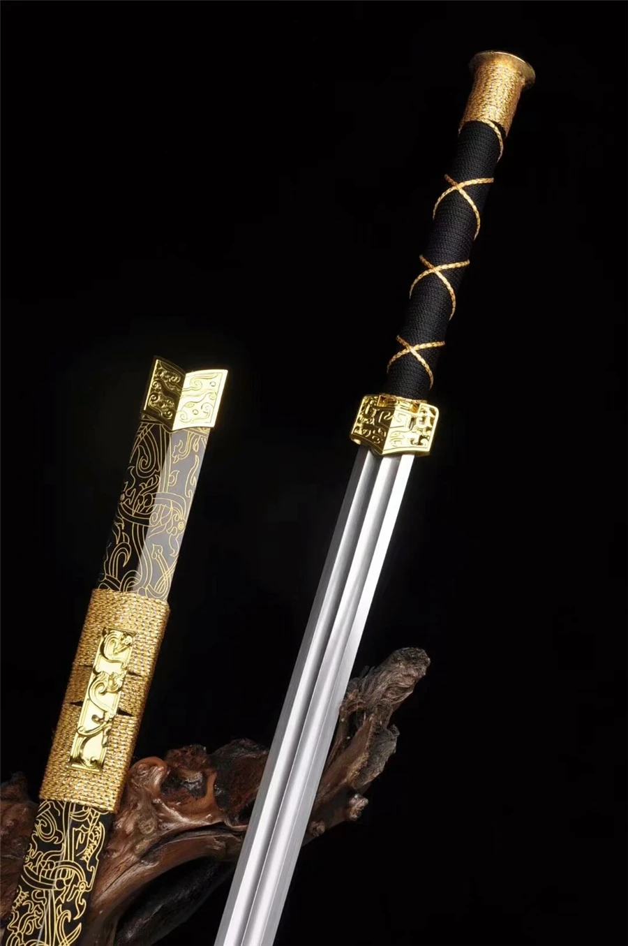 Ручная работа китайский KungFu Dao острый меч 1095 углеродистая сталь Han Tang Saber Jian|Мечи| |