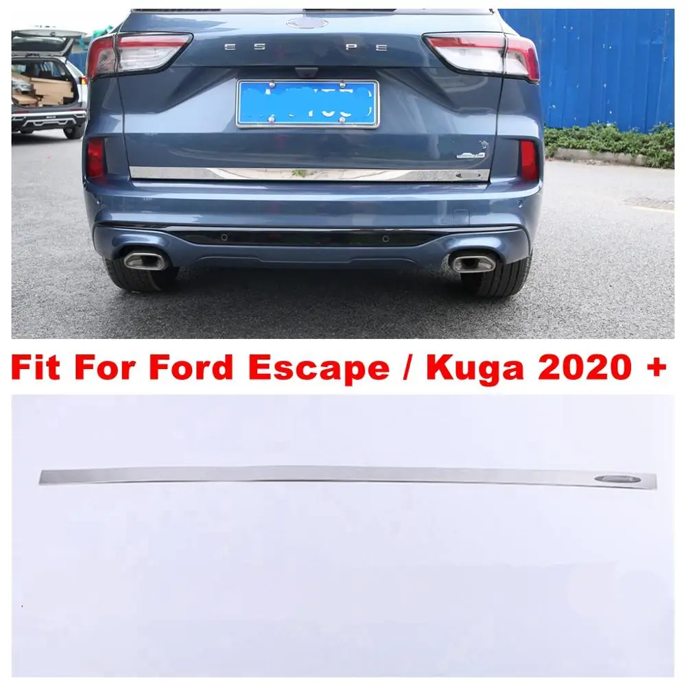 

Rear Trunk Lid Panel Cover Tailgate Trim Door Strip Handle Molding Boot Garnish Decoration For Ford Escape / Kuga 2020 - 2022