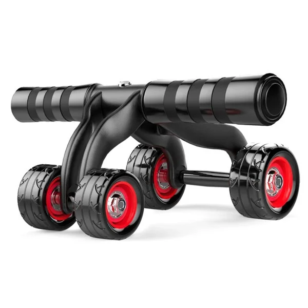 

Оборудование для тренировки мышц талии и живота четырехколесный ролик для тренировки мышц живота домашнее устройство для тренировок Гимна...