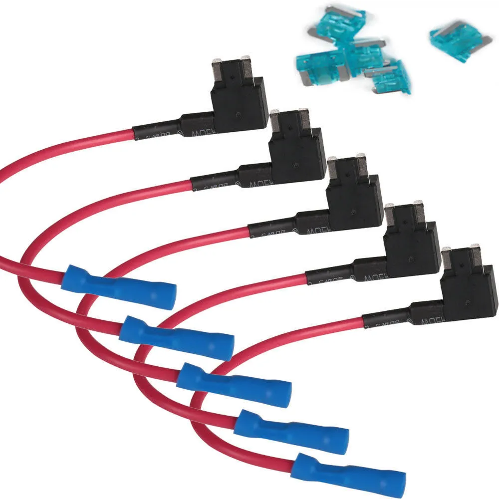 Мини адаптер CAN TAP 15 А 5 шт.|fuse circuit|fuse tap adaptercar fuse adapter |