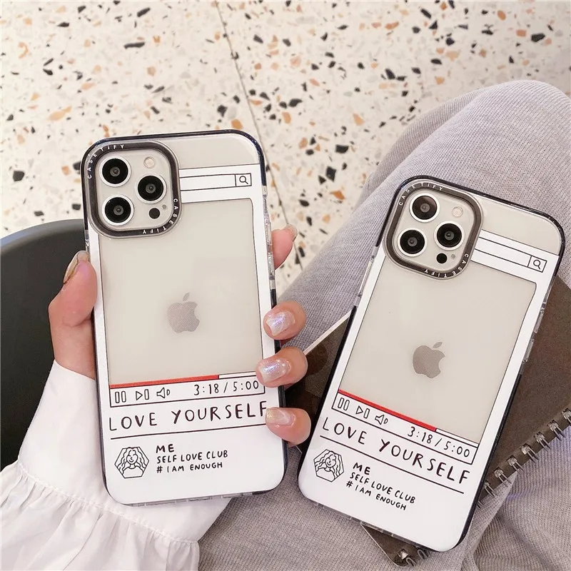 

Cute Clear Creativity Photo Frame Cartoons Soft Case For Iphone 11 12 Pro Max Mini 7 8 Plus Xr X Xs Se 2020 Phone Cover Fundas