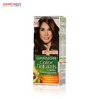 Стойкая крем - краска Garnier Color Naturals для волос 3.23 Темный шоколад