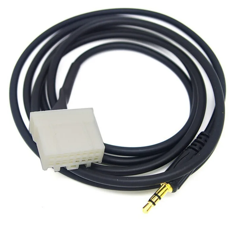 DWCX Новый DIY 3 5 мм AUX CD штекер интерфейсный адаптер кабель для телефона музыкальный