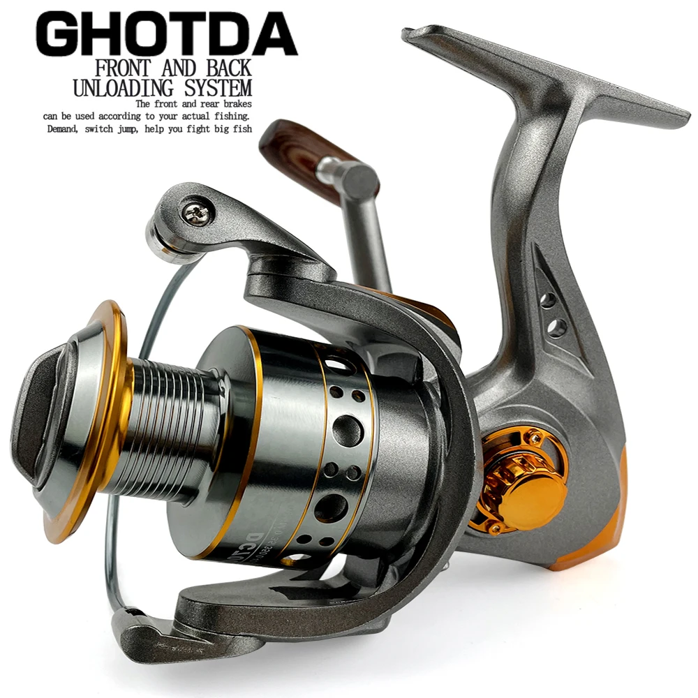 

Спиннинговая Рыболовная катушка, размер 1000-7000, 13BB, алюминиевая катушка, рыболовная катушка