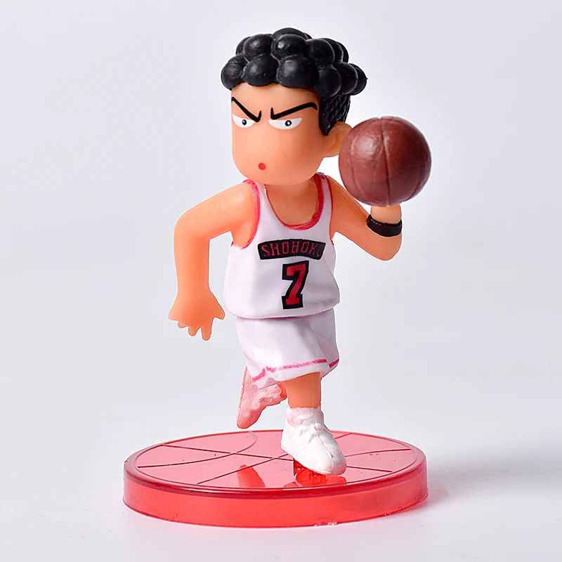5 шт./лот SLAM DUNK Shohoku фигурки баскетбольных игроков игрушки ханамичи рукава Kaede Sakuragi