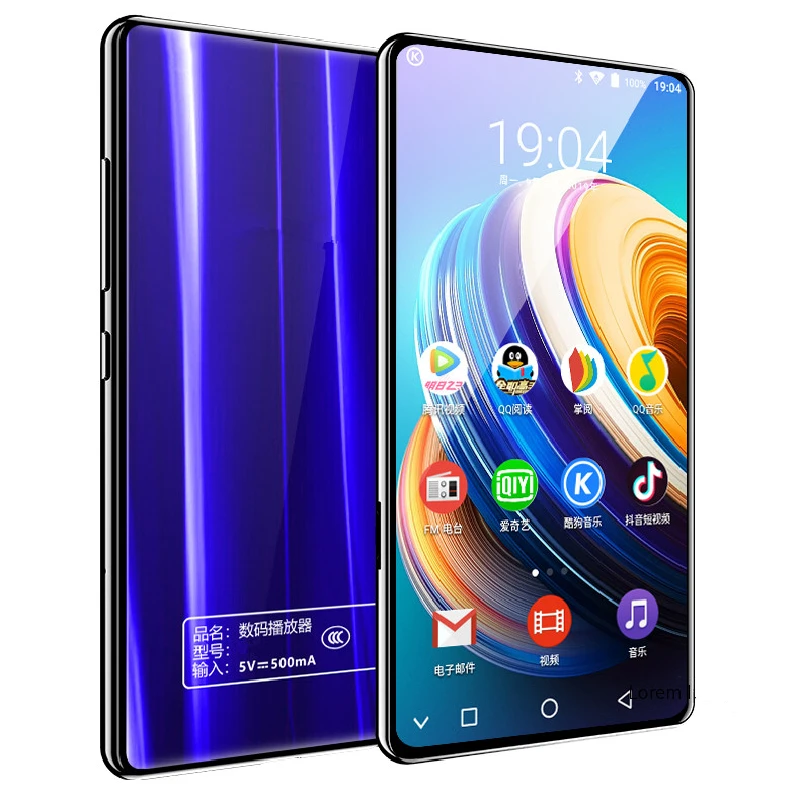 Mp3 mp5 полноэкранный wifi Интернет видео плеер Walkman студенческий Ультратонкий Bluetooth