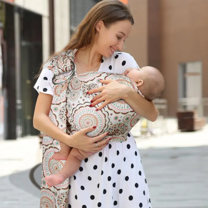 

Слинг для новорожденных из дышащей ткани, 100% хлопок
