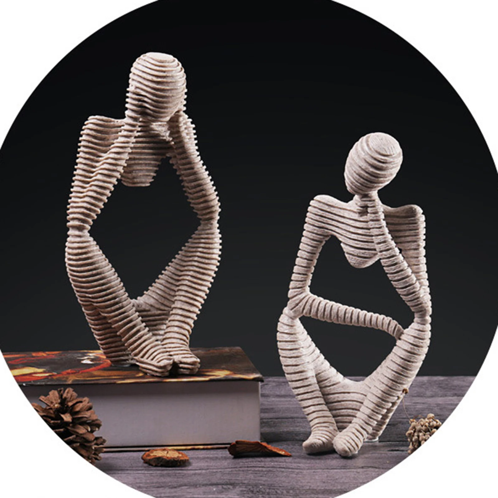 

Resin Pensive Ornaments Study Room Entrance Home Sandstone Decorations For Living Room Study Office Decoration