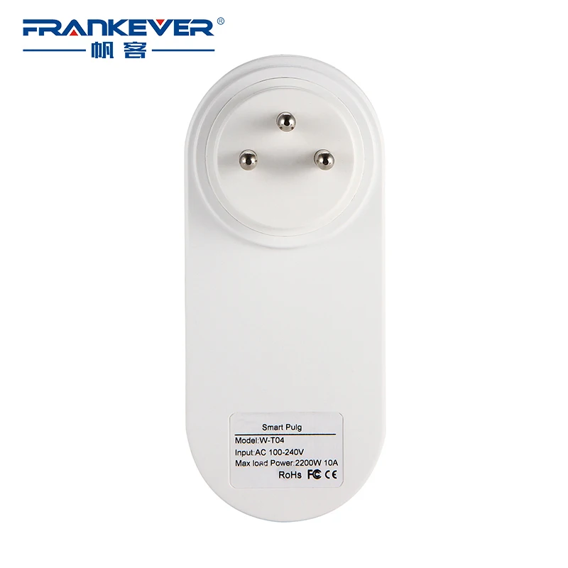 Умная штепсельная вилка FrankEver Israel Wi Fi с двумя usb портами Беспроводная розетка