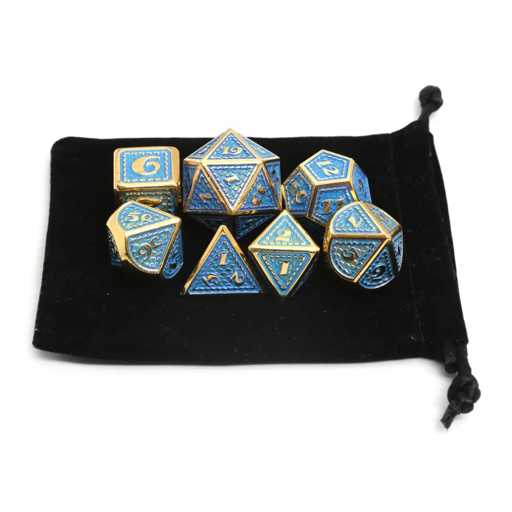 Chengshuo металлические игральные кости dnd наборы. Новый дракон подходит для всех