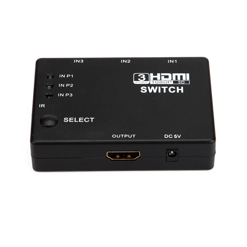 Переключатель совместимый с HDMI применяется к PS4/приставке/компьютеру в