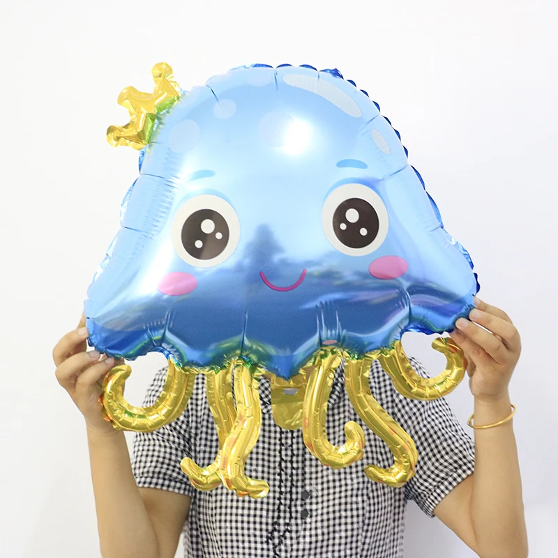 1 шт. фольгированные воздушные шары в виде морских животных | Дом и сад