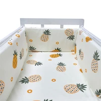 nordic baby bed bumpers for newborn thicken star crib protector soft infant cot around cushion room decor for boy girl 1pc