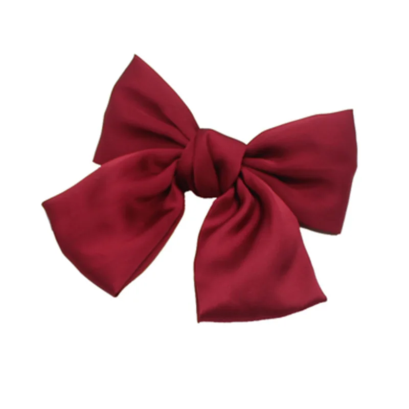 

Fashion Big Bow Hairpin Cute Red Barrette Pink Hair Clip Women Girls BB Hairgrip Korean Oversize Floral Hair Accessories