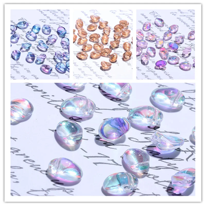 Стразы с блестками Необычные Аврора для дизайна ногтей кристалл Сделай Сам