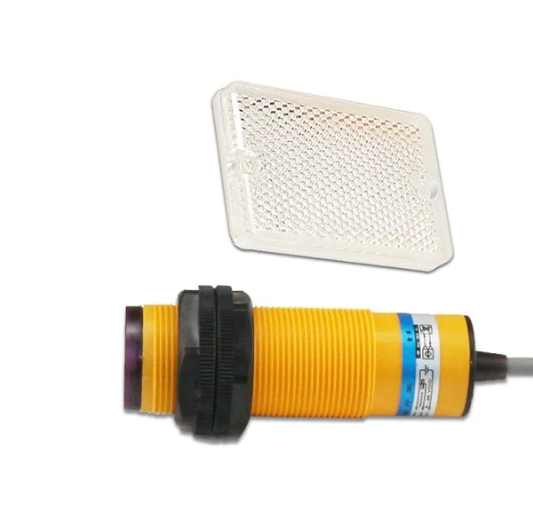 Отзывы рефлекс фотоэлектрический выключатель датчика E3F3 R4N2 DC NPN NC диаметр 30 мм