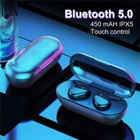 y30 tws wireless bluetooth 5 0 earphone noise cancelling headset 3d stereo sound music in ear earbuds for android ios cell phone
