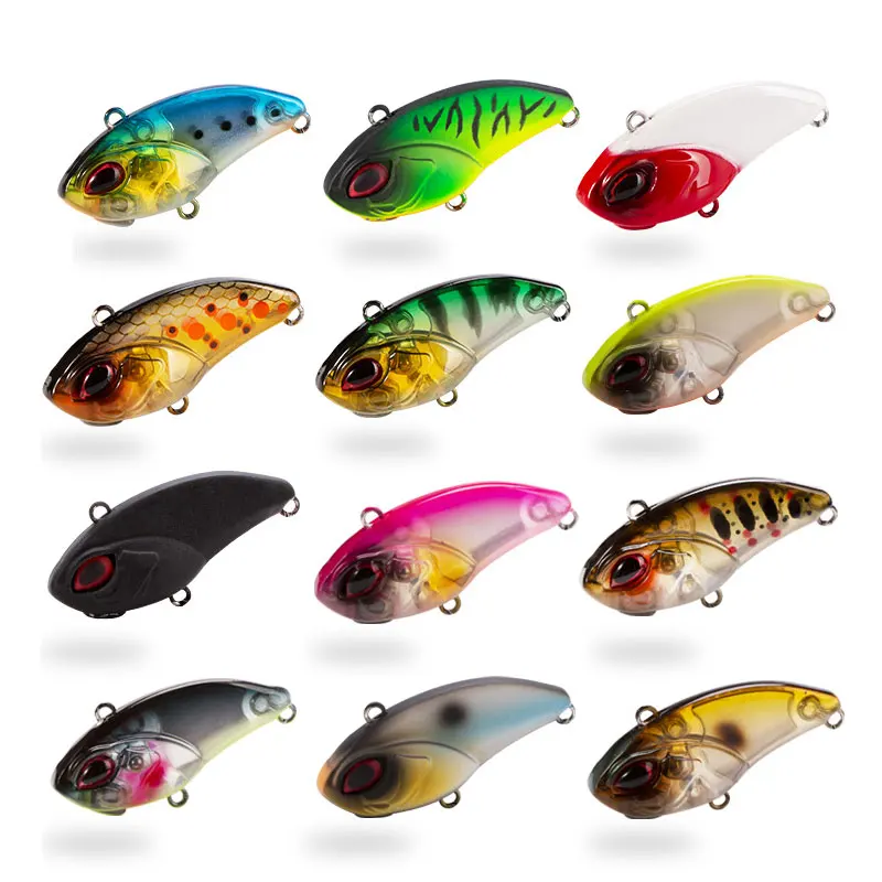 

5pcs New LURESTAR VIB Set 4.3g 38mm Long Casting Simulated Bait Lure Pike Fishing Lures Hard Lure Artificate Lure VIB For Bass