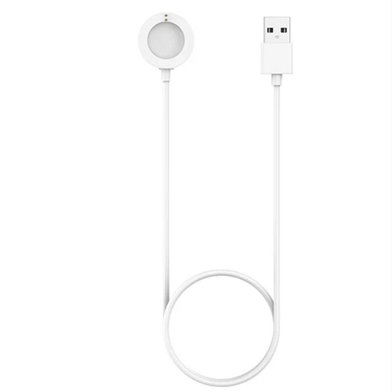 White charger Зарядное устройство для смарт-часов Fossil Gen 4 5, зарядный кабель, Подставка для зарядки, док-станция для спортивного зарядного устройства Fossil, usb-зарядное устройство 100 см - Цвет: White charger