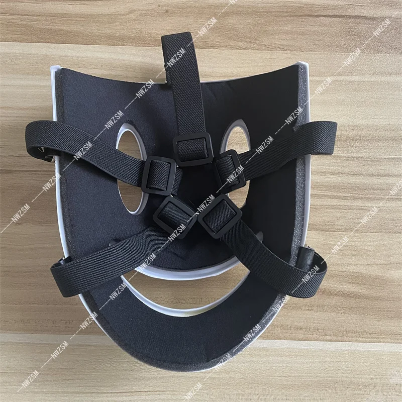 Маска для косплея Tenkuu Shinpan из ПВХ с высокой посадкой белая аниме реквизит костюм