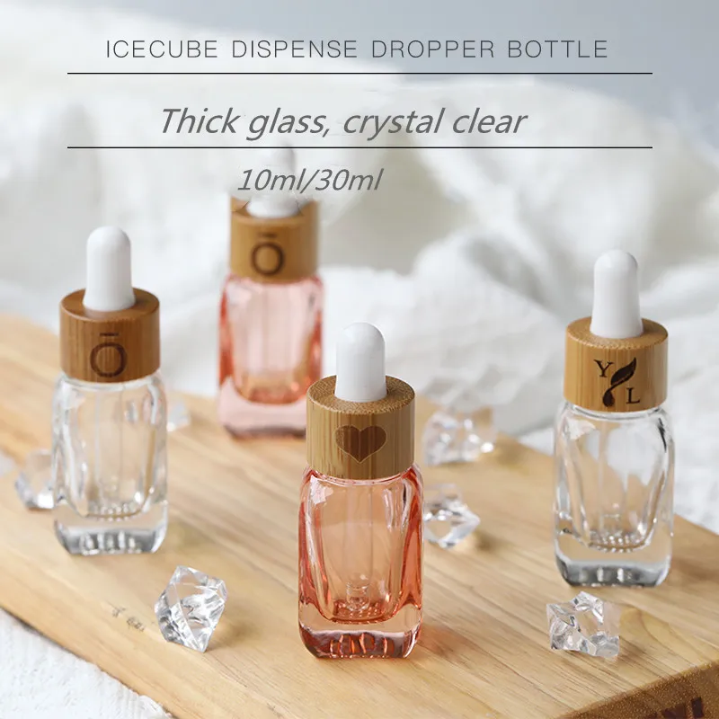 Флакон для масла Attar 10 мл/30 мл стеклянная утолщенная бутылка эфирного с