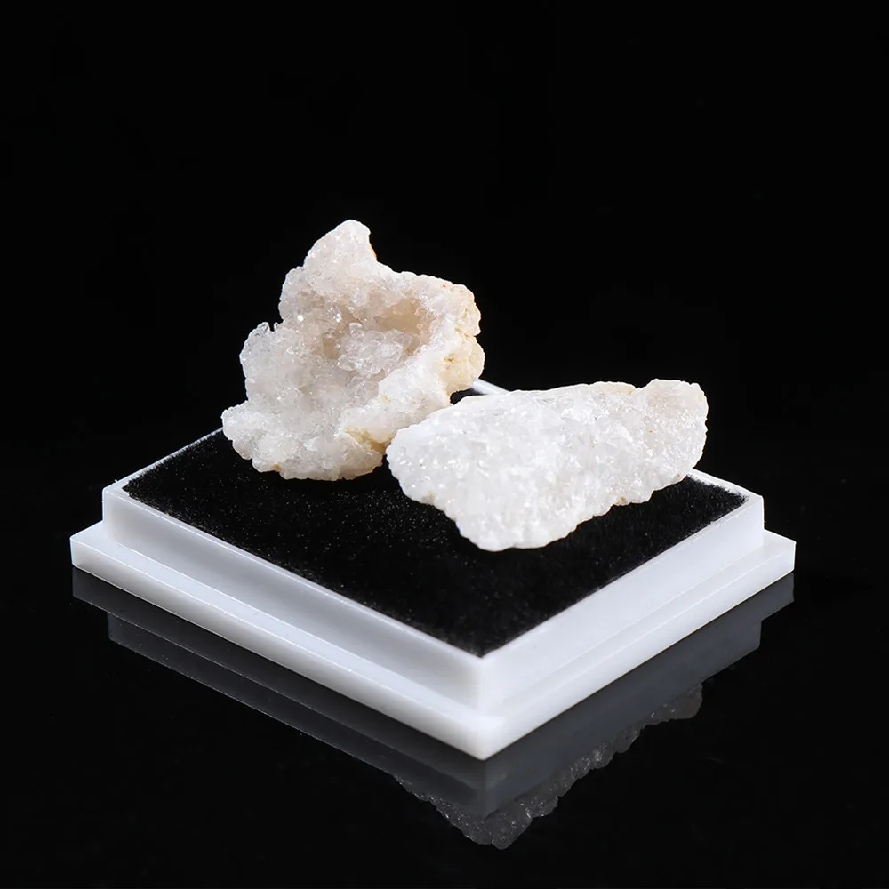 1 упакованный в коробку кварцевый образец кристаллического минерала Натуральный