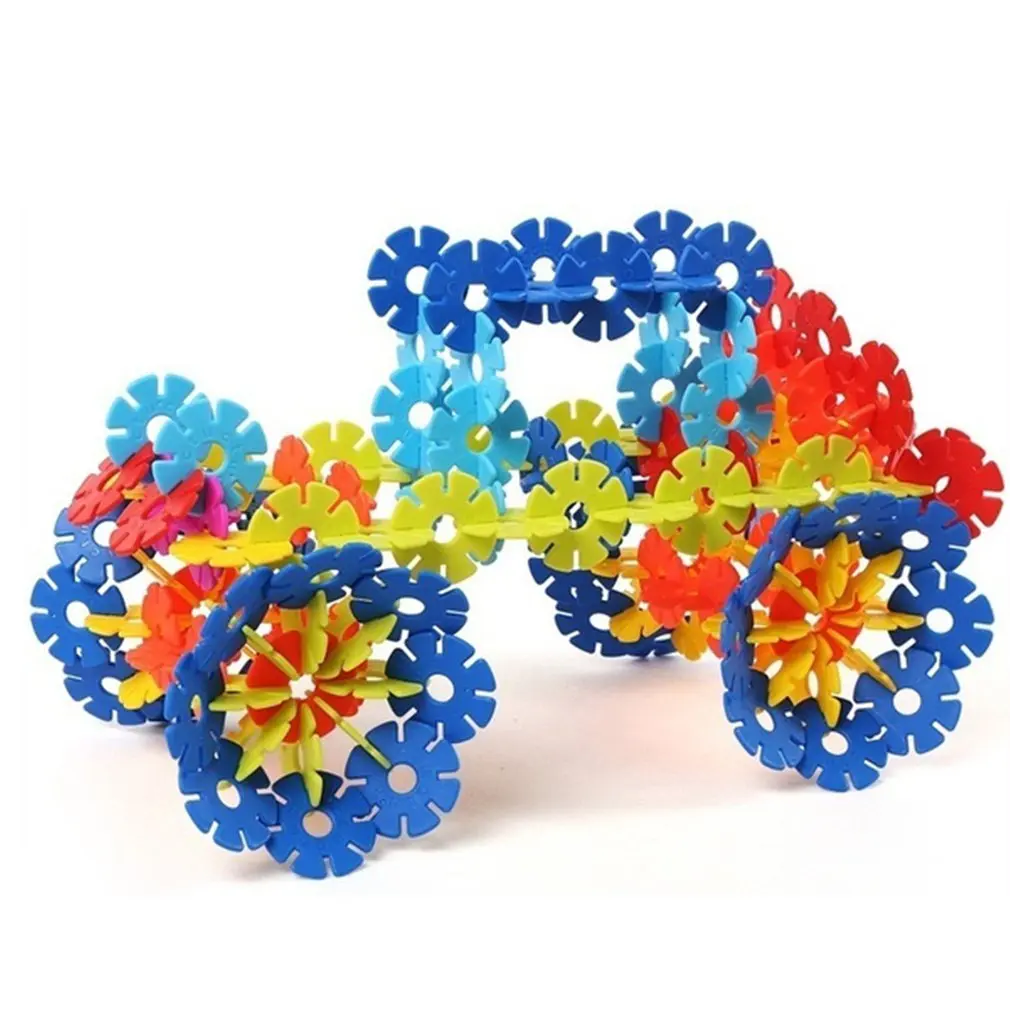 100 шт/300 шт пластиковые снежинки соединяющие блоки Строительные и строительные