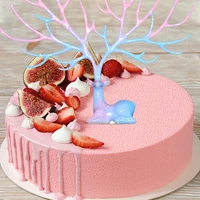 christmas deer silicone mold fondant cake chocolate cookie decorating mould cake tools epoxy resin molds jewelry storage rack