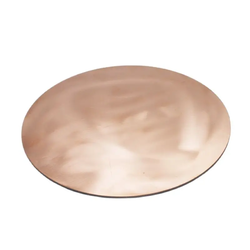 Купи Copper Round Sheets Plate Diameter 20mm 25mm 30mm 37mm 50mm 60mm 80mm за 207 рублей в магазине AliExpress