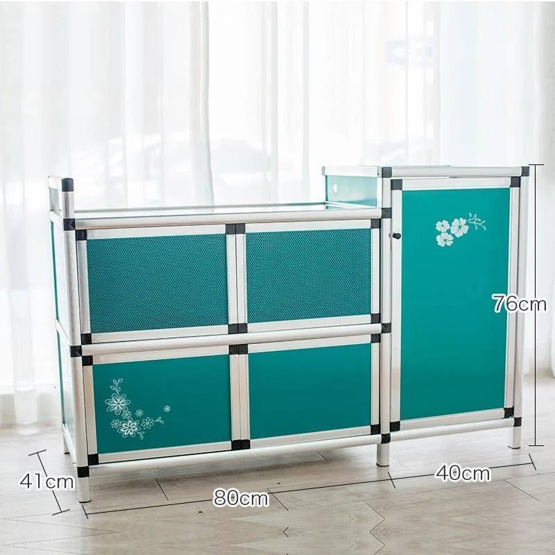 Room Bestek Lade Moveis Sala De Jantar Tea End Tables Sideboard Kitchen Furniture Aluminum Alloy Cabinet Meuble Buffet Cupboard |