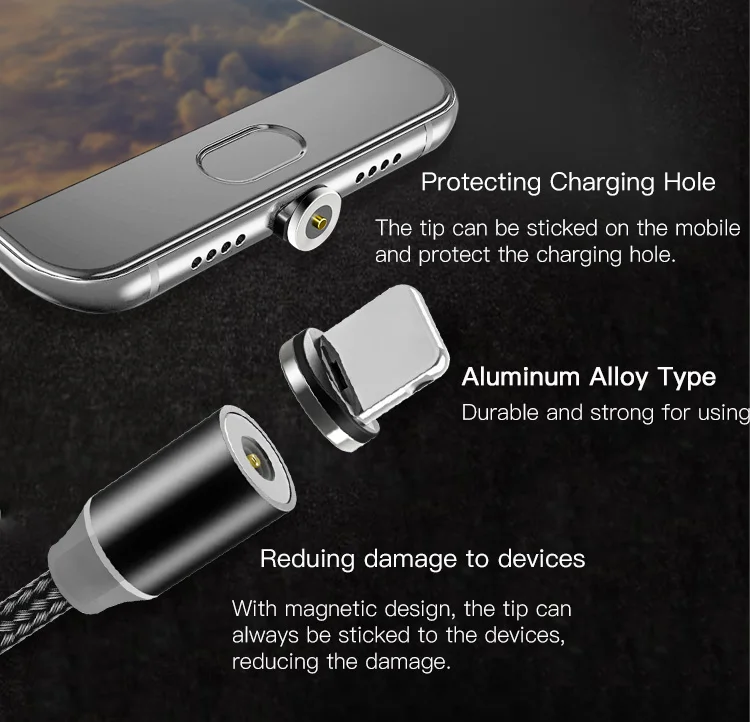 Красивый Магнитный usb-кабель для быстрой зарядки USB type C кабель магнитное зарядное устройство для зарядки данных Micro usb кабель мобильного телефона кабель USB шнур
