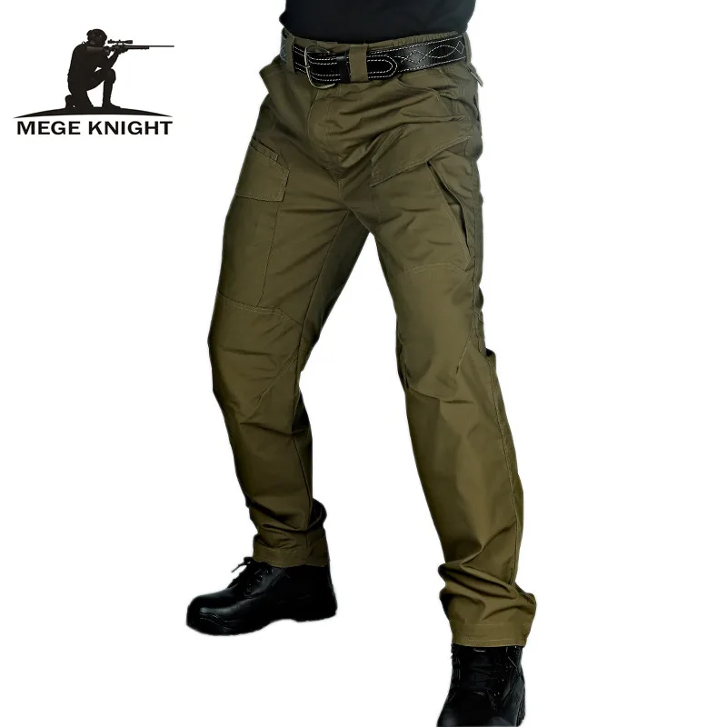 

Mege Tactical Cargo Pants Wide Leg Durable Work Trousers for Men US Army Camouflage Military Combat Paintball Airsoft Sportswear