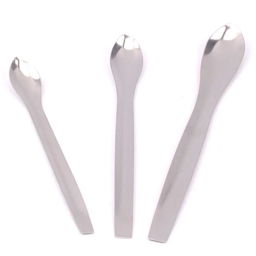 

3pcs/Set Stainless Steel Medicinal Ladle Spoon Chemistry Experiment Use