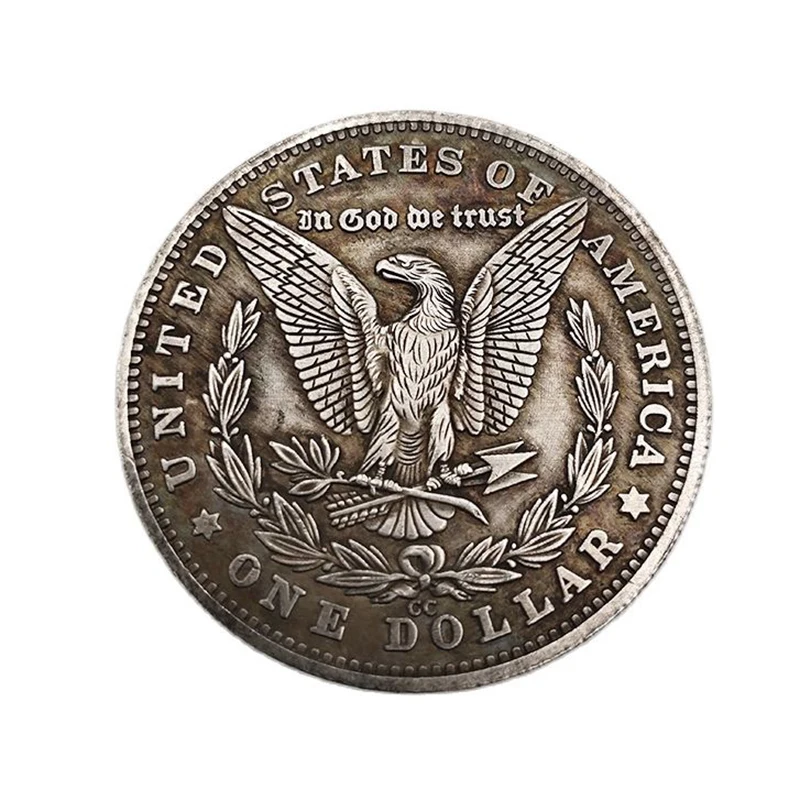 Американский Морган Странник монета 1938 Медуза красивая женщина и змея набор